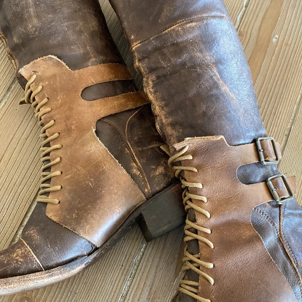 Freebird by Steven Women's Brown Saddle Boot 7 - Picture 7 of 13